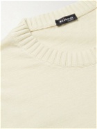 Kiton - Hand-Dyed Wool and Silk-Blend Sweater - Neutrals