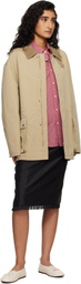 Dunst Beige Cotton Chore Jacket