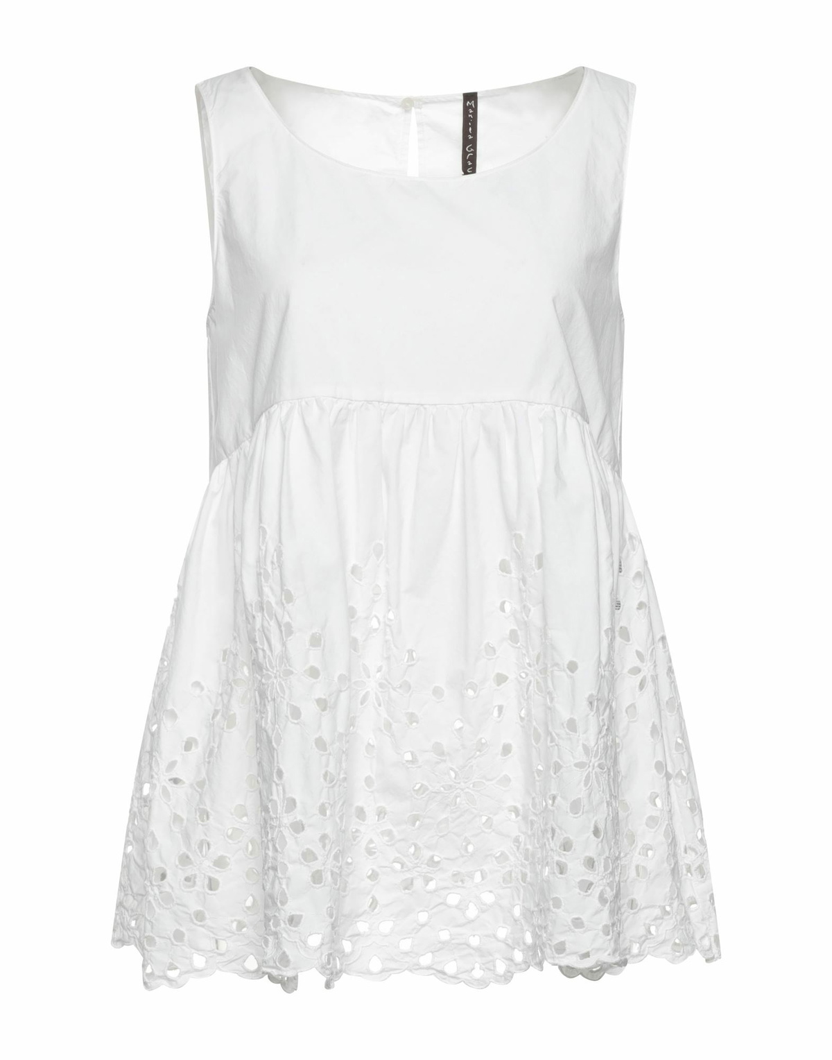Manila Grace Womens Top in White