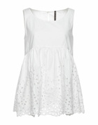 Manila Grace Womens Top in White