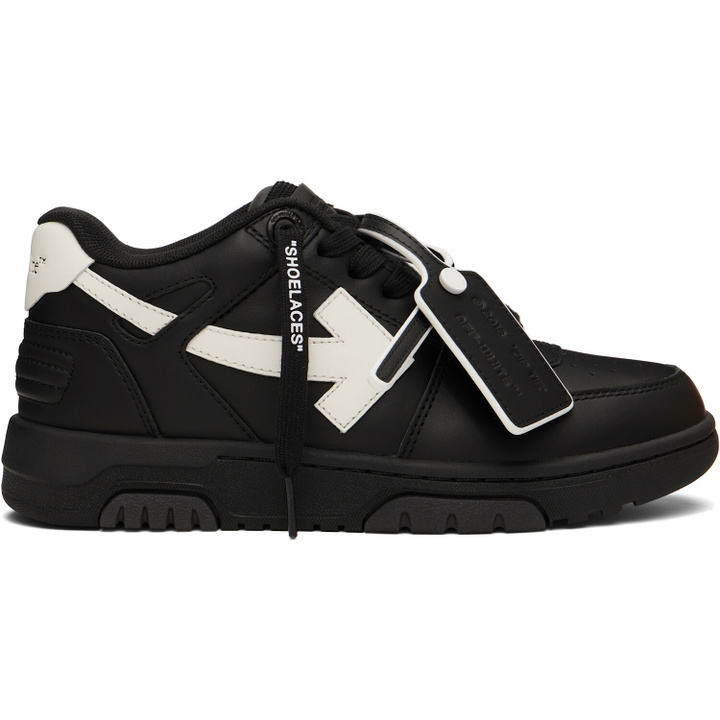 Photo: Off-White Black & White 'Out Of Office' Sneakers