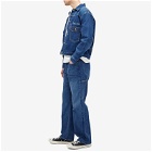 Human Made Men's Straight Denim Jeans in Indigo