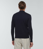 Loro Piana - Buttonless wool polo shirt