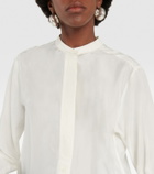 Dorothee Schumacher Heritage Ease silk blouse