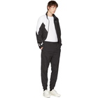 Reebok Classics Black and White Logo Track Jacket