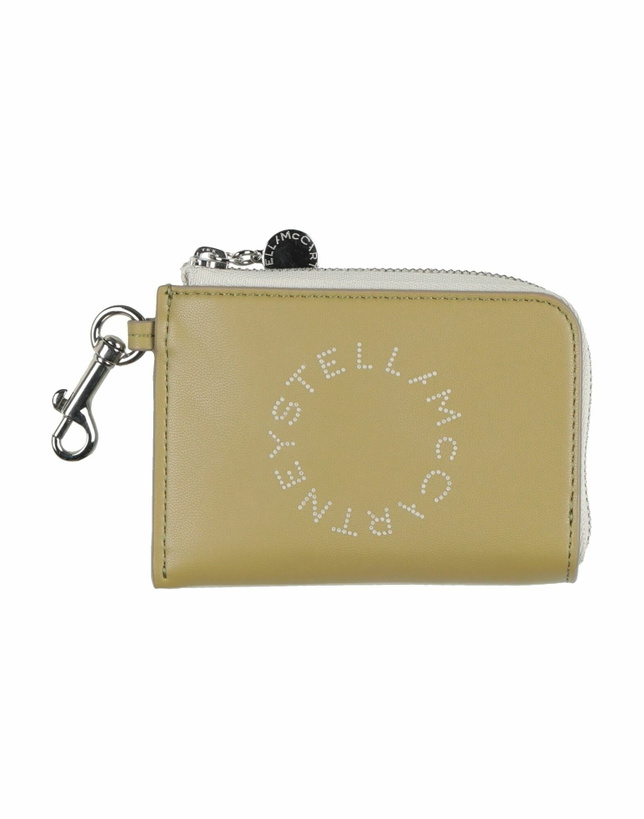 Photo: Stella Mccartney Womens Cardholder in Sage green