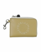 Stella Mccartney Womens Cardholder in Sage green