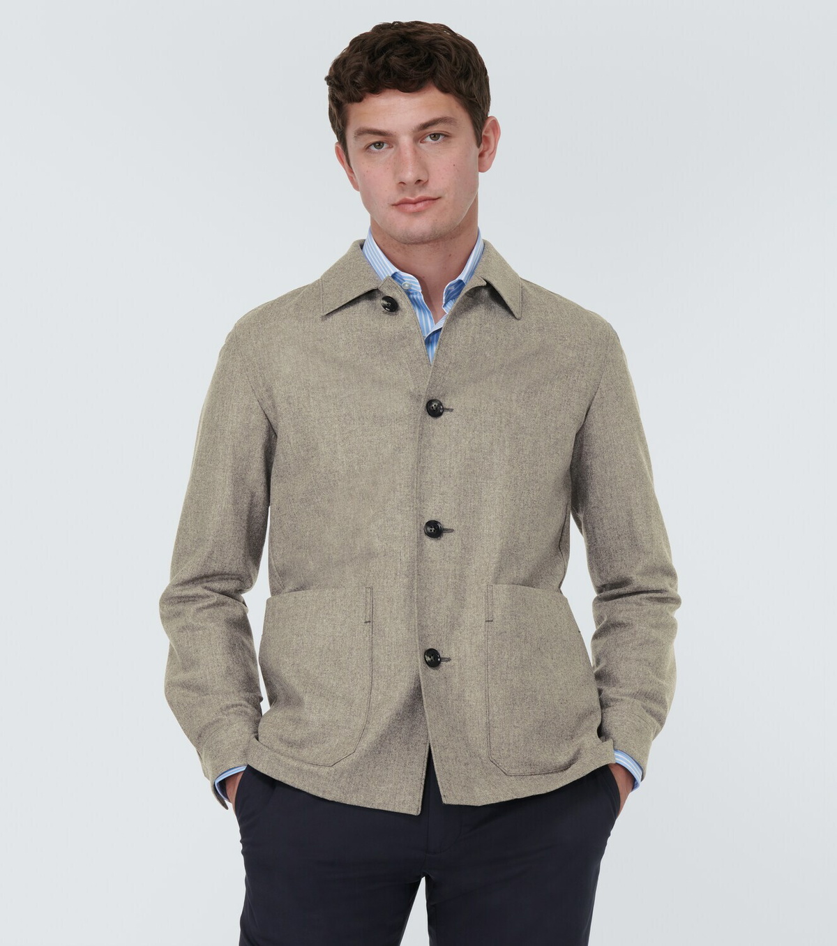 Zegna Wool overshirt
