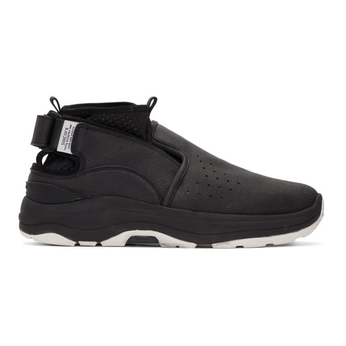 Photo: Suicoke Black RAC High-Top Sneakers