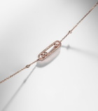 Messika Baby Move 18kt rose gold bracelet with diamonds