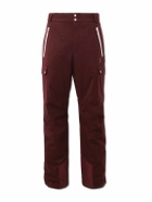 Brunello Cucinelli - Straight-Leg Shell-Trimmed Wool Ski Pants - Burgundy