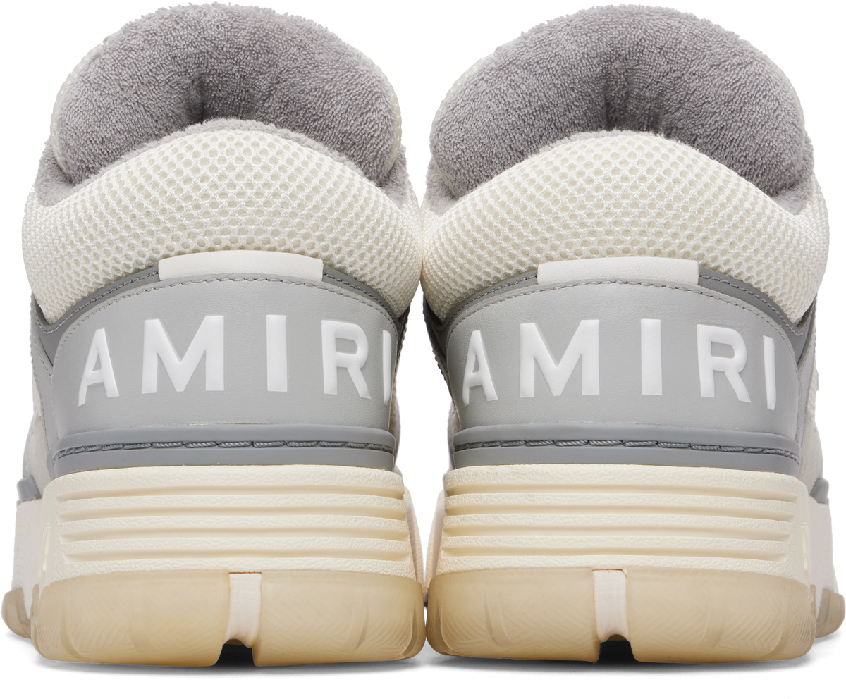 AMIRI Off-White & Gray MA-1 Sneakers