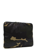 Porter Counter Shade Camouflage Nylon Twill Document Case - Khaki - One Size
