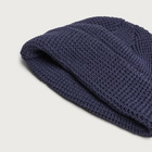 RoToTo Waffle Watch Cap Beanie in Faded Navy