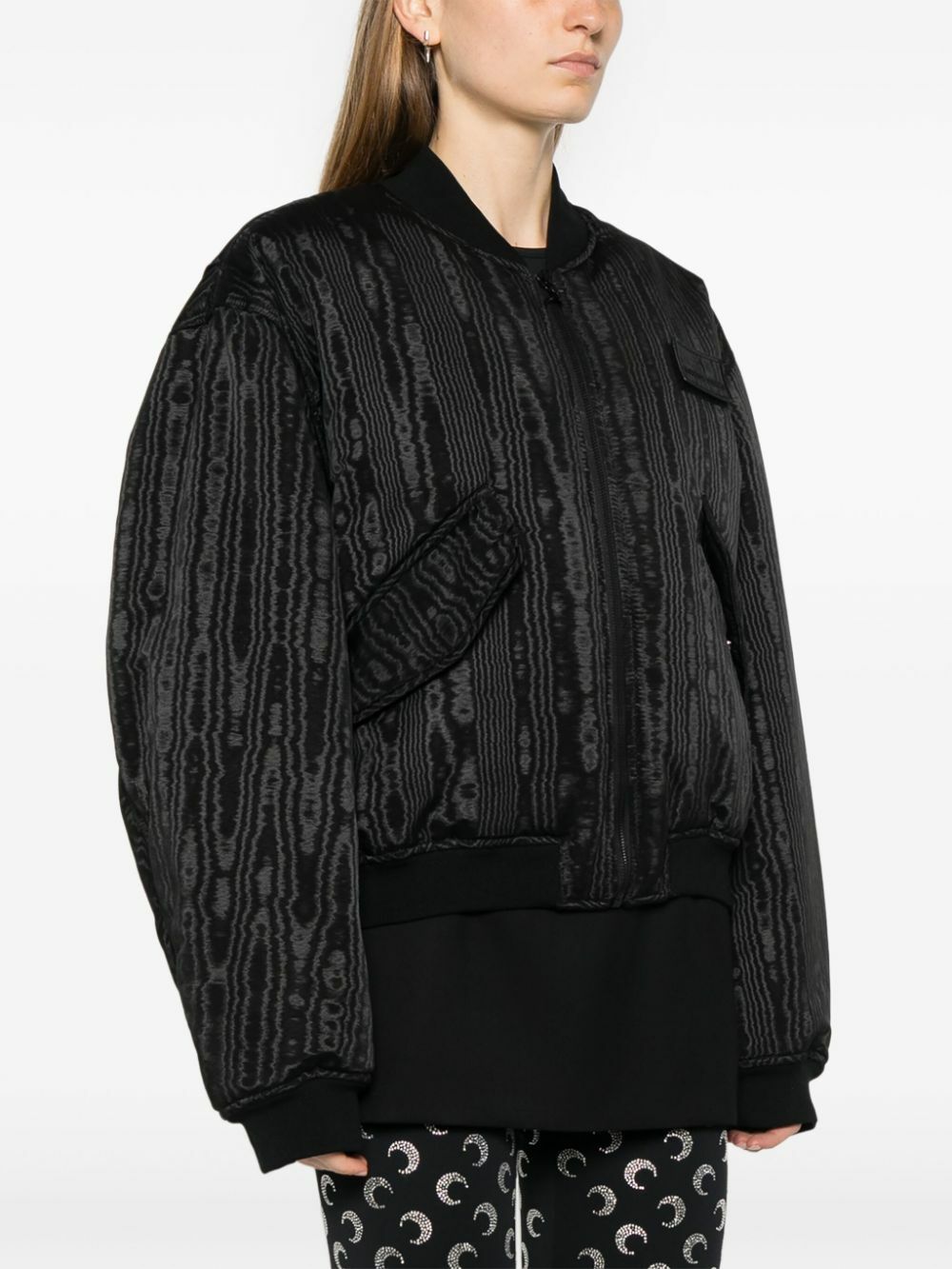 Marine Serre Moiré Bomber Jacket Marine Serre