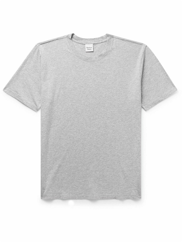 Photo: Outdoor Voices - A.M. Dawn Patrol Organic Cotton-Jersey T-Shirt - Gray