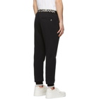 Dolce and Gabbana Black Crown Lounge Pants