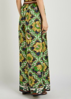Alemais Liana Printed Wide-leg Silk Trousers Multicoloured