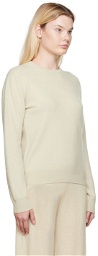 Frenckenberger Off-White Mini R-Neck Sweater