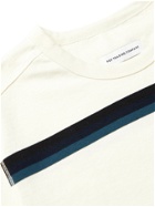 Pop Trading Company - Striped Cotton-Jersey T-Shirt - Neutrals