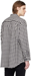 Undercoverism Black & White Check Shirt