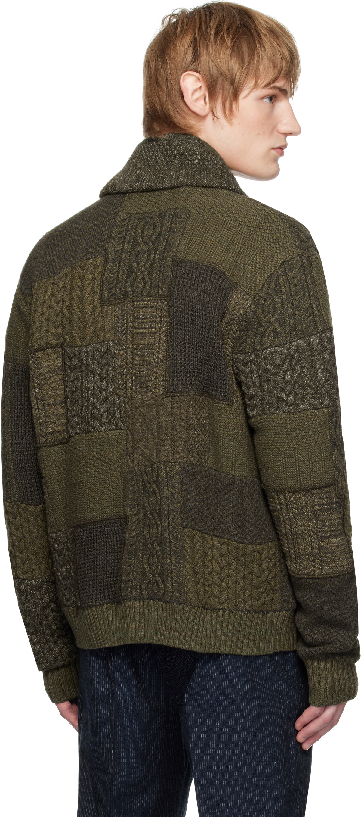 【極美品】RRL NATIVE WOOL CARDIGAN ネイティブ 総柄 極美品】RRL NATIVE WOOL CARDIGAN ネイティブ 総柄 極美品】RRL
