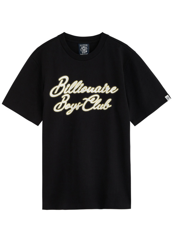 Photo: Billionaire Boys Club Logo-print Cotton T-shirt Black