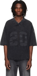 Represent Gray Knitted Varsity Jersey