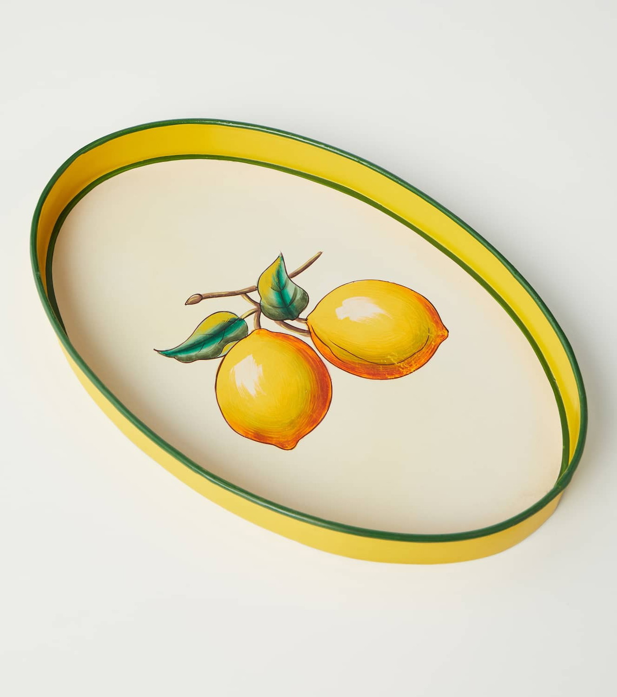 Les-Ottomans Flora iron tray