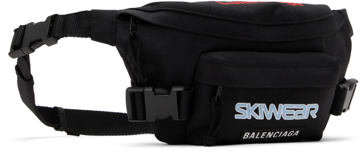 Balenciaga Black Ski Belt Bag
