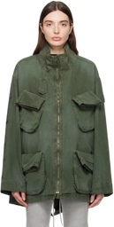 OPEN YY Green Faded Jacket