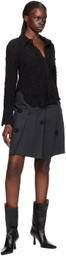 Song for the Mute Black Daisy Miniskirt