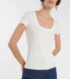 Frame Rib Baby Tee jersey top