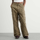 SUNDAYFRUITMARKET Women's Sun Cargo Pants in Leopard
