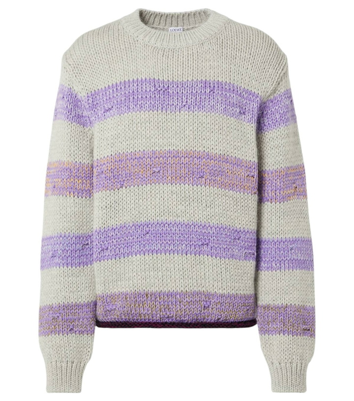 Photo: Loewe Striped wool sweater