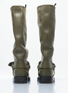 Burberry Leather Saddle High Boots