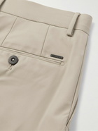 Incotex - Teknosartorial Slim-Fit Straight-Leg Stretch-Shell Trousers - Neutrals