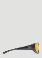 Moncler - Pentagra Geometric Sunglasses in Black