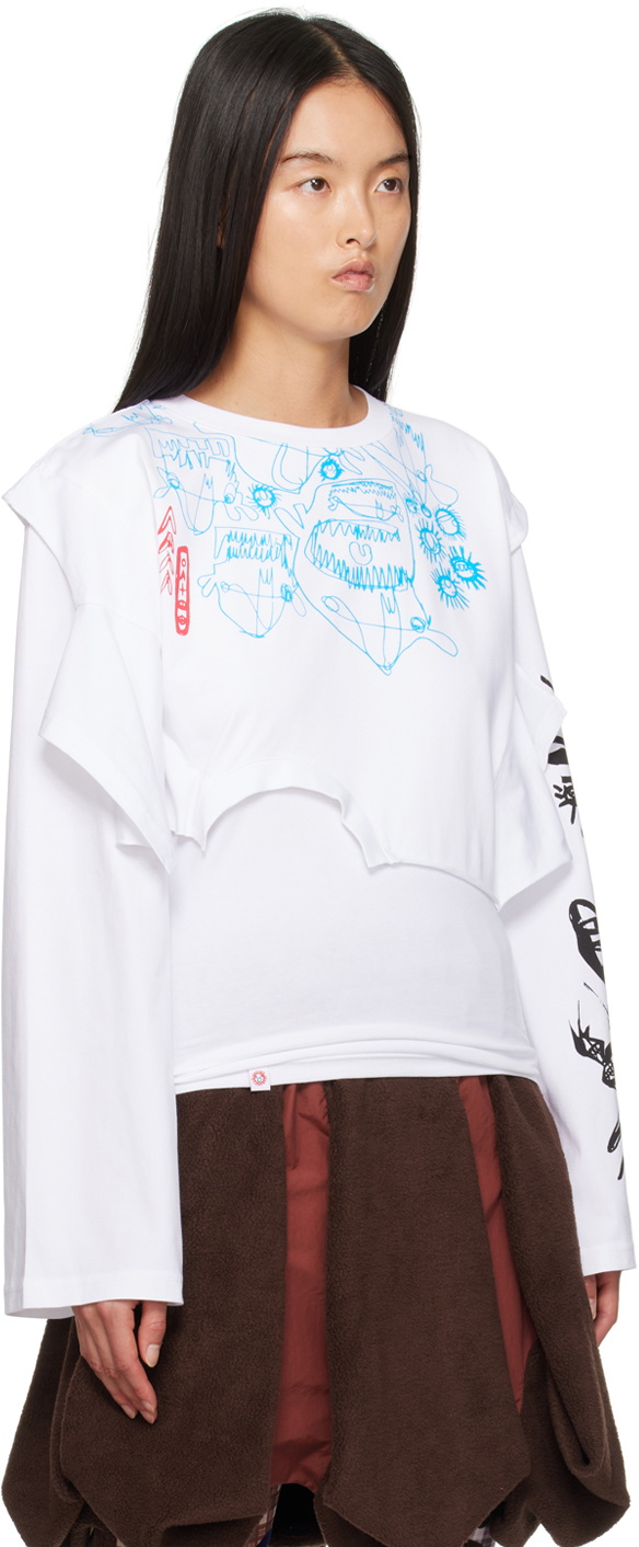 Charles Jeffrey LOVERBOY ロングスリーブカットソー CHARLES JEFFREY LOVERBOY チャールズジェフリーラバーボーイ