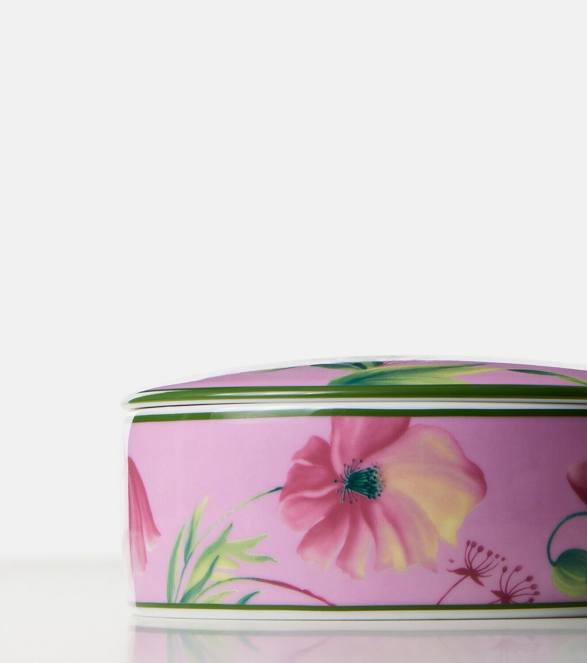 Ginori 1735 Florenza floral porcelain container