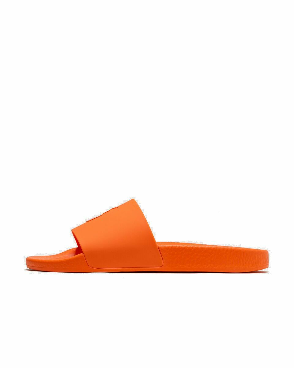 Photo: Polo Ralph Lauren Polo Slide Sandals Orange - Mens - Sandals & Slides