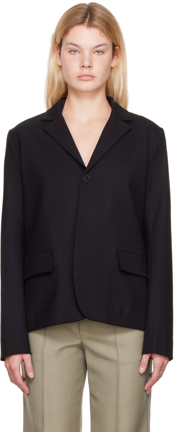 GAUCHERE Black Cutout Blazer