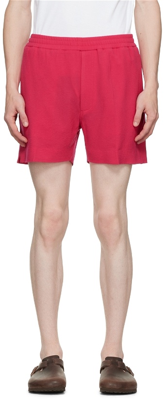 Photo: Second/Layer Pink Madero Boxer Shorts