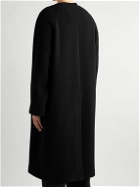 The Row - Bram Virgin Wool-Blend Coat - Black