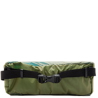 And Wander x Maison Kitsuné Sil Waist Bag in Green