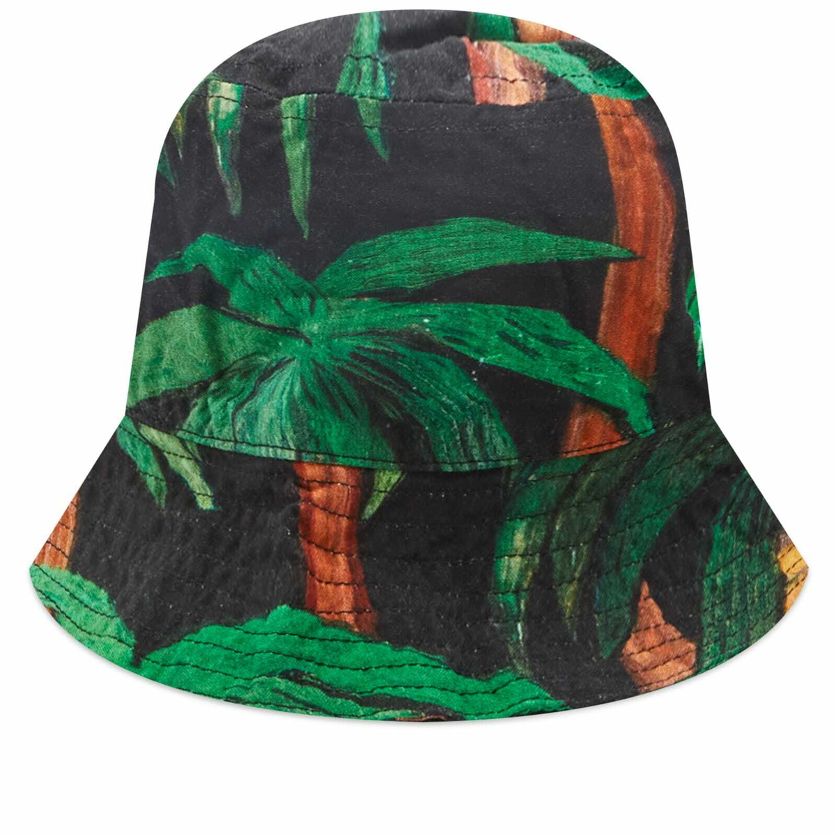 Endless Joy In The Forest Bucket Hat - Lush Gold/Green Jungle