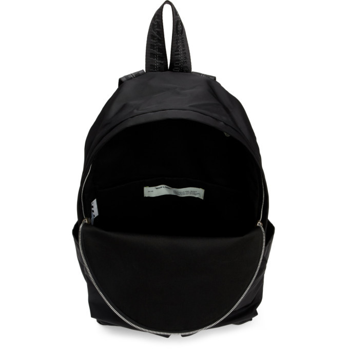 Off-White Black Half Arrows Man Backpack