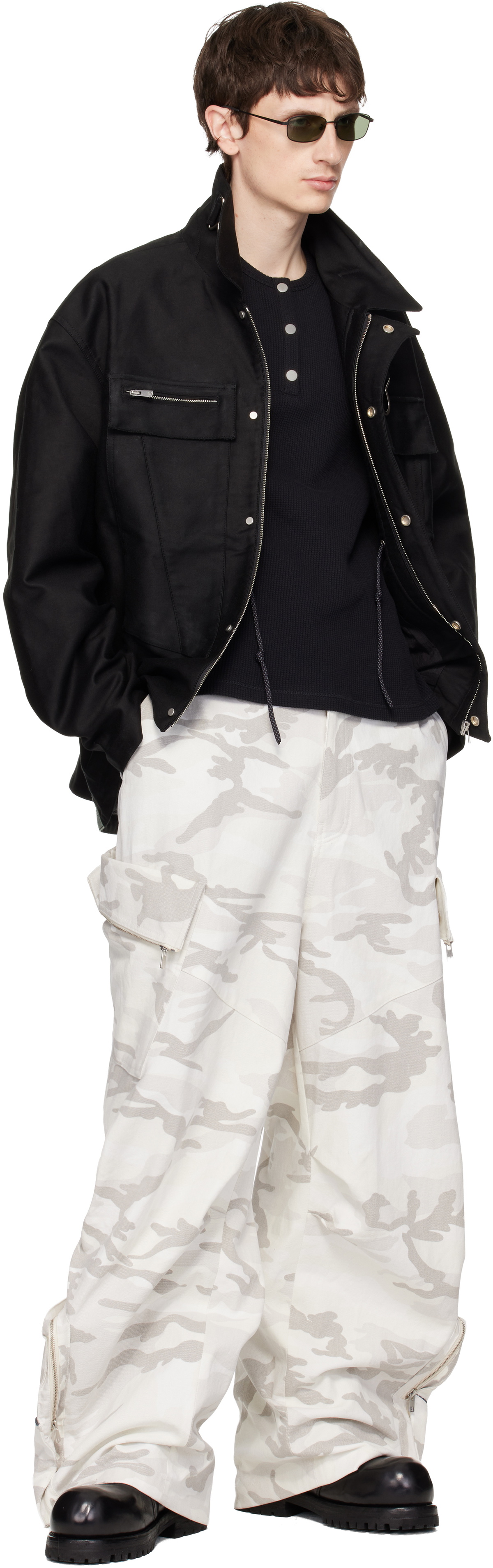 FFFPOSTALSERVICE Black FF Bunker Jacket