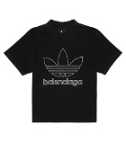 Balenciaga Kids - x Adidas logo cotton T-shirt