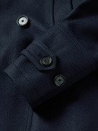 Belstaff - Milford Double-Breasted Wool-Blend Coat - Blue